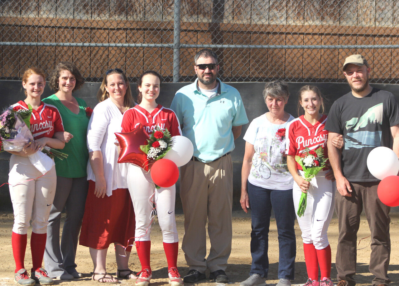 Lady Chucks softball honors seniors